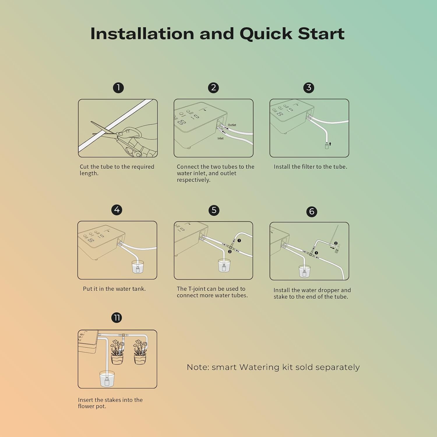 Smart Watering Kit Accessories 2
